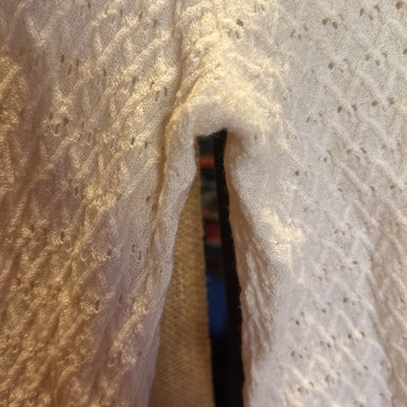 CREAM KNIT SWEATER - Picture 5 of 7